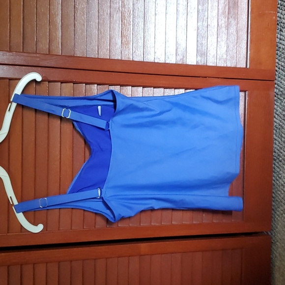 Blue tankini top As Is - Picture 2 of 6